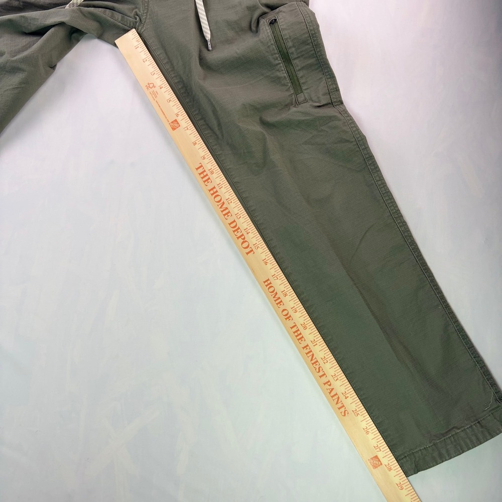 Vuori Olive Green Climber Pants with Drawstring Waist - Picture 9 of 9